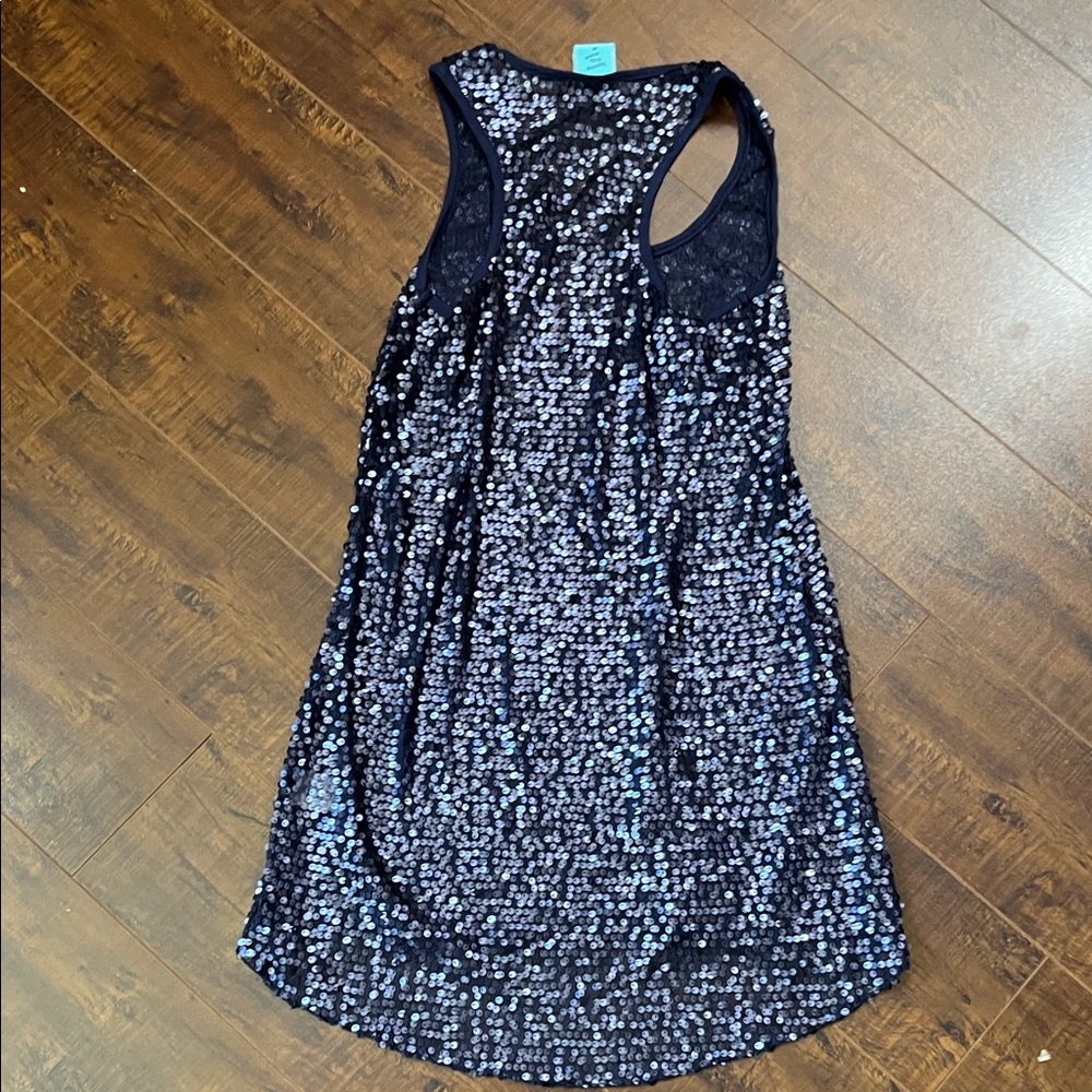 Sequin Racerback Tank Top - Picture 3 of 3